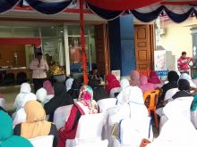 Pemimpin Cabang PT Bank Sumut Sibuhuan Lepas 75 Calhaj Mengikuti Manasik Haji Akbar di Medan 