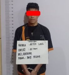 Embat Uang Rp50 Juta dan Barang Berharga, Pelaku Curas Berurusan dengan Polisi