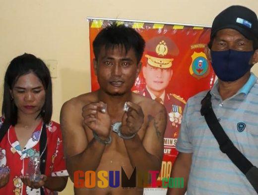 Asyik Pesta Sabu Sepasang Kekasih Diciduk Polisi, Ternyata Lelaki Pelaku  Pencurian Alfamart