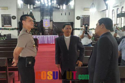 Kapolrestabes Medan Silaturahmi Ke Gereja GPIB