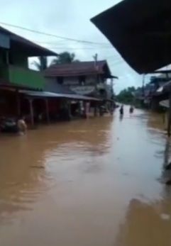 16 Kecamatan di Madina Dilanda Banjir dan Longsor, 4 Desa Terisolir