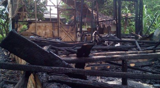Binjai Bentrok ! Posko Kelompok Tani Sepakat Mencirim Dibakar OKP