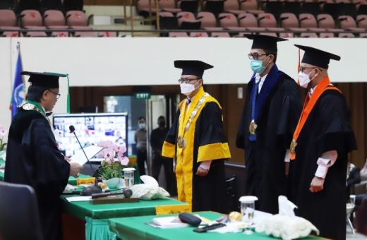 Universitas Syiah Kuala  Kukuhkan Tiga Profesor Baru