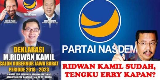 NasDem Belum Deklarasikan Tengku Erry Maju Sumut-1, Bagaimana Nasibnya Ya?