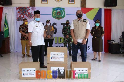 Pemprov Sumut Salurkan Paket Bantuan  Sembako JPS ke Kabupaten Palas
