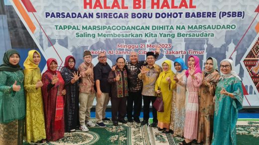 Halal Bihalal di Cibubur, Ketua Umum DPP PSBB Singgung Majunya Ketua Pembina di Pilkada Paluta