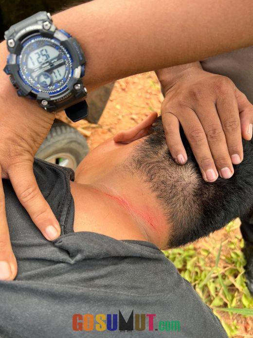 Melawan hendak Disidangkan, JT Tersangka Perampasan Tanah Aniaya Polisi di Labuhanbatu