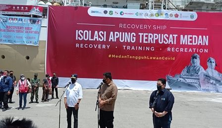 Menhub Sebut Kapal Bukit Raya Alternatif Penanganan Covid-19 di Medan