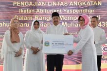 Tengku Erry Salurkan Bantuan Pembangunan Masjid