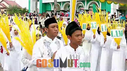 Ribuan Pelajar Ramaikan Pawai Tahun Baru Islam 1439 H