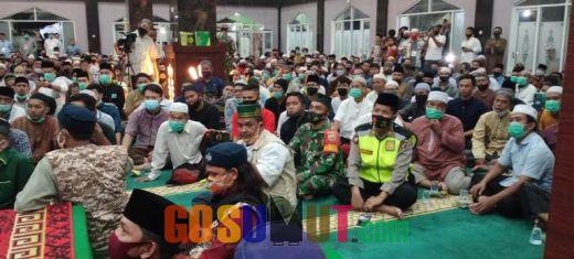 Kapolsek Kualuh Hulu Turunkan Personel Pengamanan Tabligh Akbar Ustad Haikal Hasan