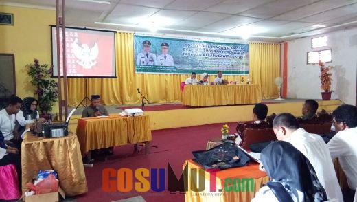 Distan Palas Gelar Sosialisasi Program  Evaluasi Peremajaan Kelapa Sawit