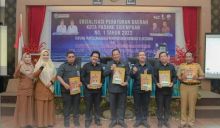Wali Kota Padang Sidempuan Launching Layanan Pengaduan LAPOR dan Buka Sosialisasi Perda Nomor 1 Tahun 2022