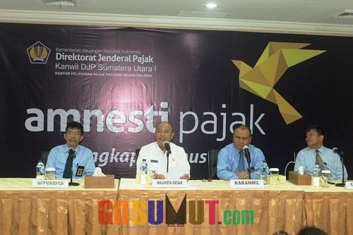 Wali Kota Medan Ikut Tax Amnesty Periode II