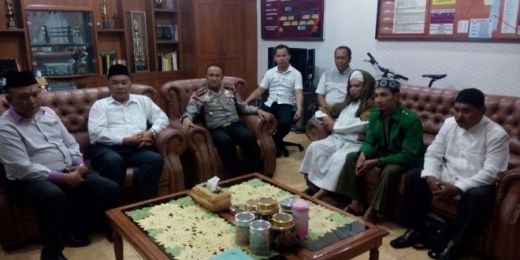 Kapolres Binjai Terima Kunjungan Ketua MUI dan Ketua Ormas