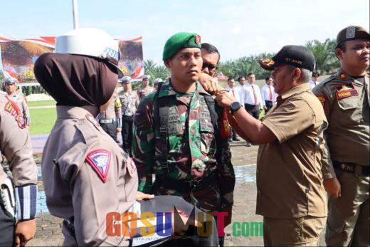 130 Petugas Gabungan Diterjunkan untuk Pengamanan Nataru di 3 Pos PAM Kabupaten Palas
