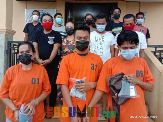 Padang Bulan Digerebek, Polisi Amankan 10 Laki-laki dan 2 Perempuan