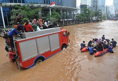 Banjir Jakarta, Pengusaha Rugi Ratusan Miliar