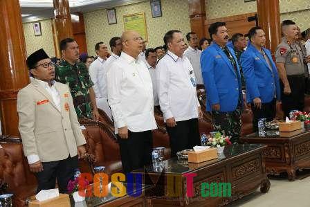 Eldin Hadiri Kuliah Umum Panglima TNI di UMSU