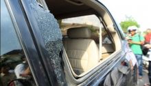 Mobil BKSDA Sumut Dilempari Batu di Binjai, Polisi : Belum Ada Buat Laporan