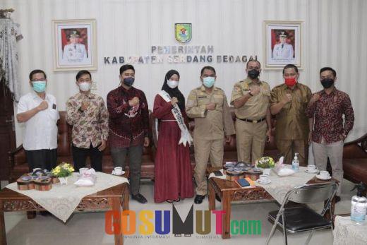 Mewakili Sumut, Bupati Sergai Ajak Warga Dukung Finalis Putri Muslimah Nusantara