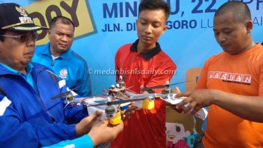 Siswa SMK Dwitunggal Ciptakan Drone dari Barang Bekas