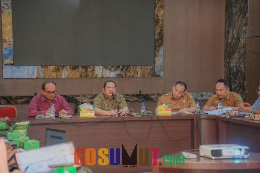 Jelang Penilaian Pelayanan Publik dari Ombudsman, Wali Kota Padang Sidempuan Gelar Rapat OPD