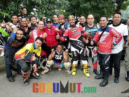 PLT Bupati Labuhanbatu Andi Suhaemi Tergabung bersama 50 Rider Xtrim Rantauprapat.