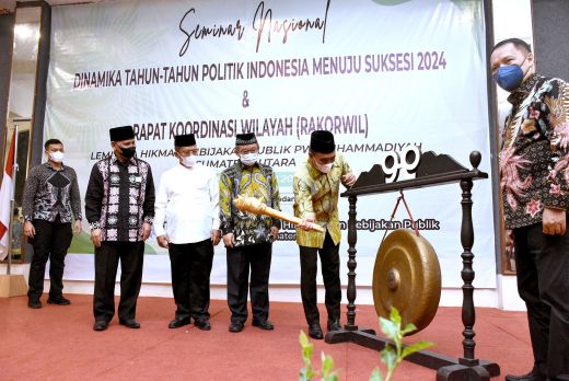 Buka Seminar Nasional Muhammadiyah, Gubernur Edy Sebut Majukan Negara Perlu Peran Masyarakat
