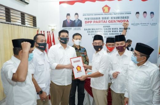 Susul Banteng dan Beringin, Partai Gerindra Rekom Bobby - Aulia di Pilkada Medan