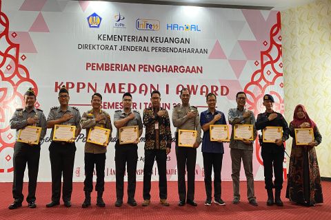 Rutan Tanjung Pura Raih Penghargaan IKPA Terbaik di KPPN Medan I Award
