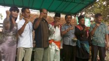 Balon Gubsu Independen Abdon Nababan Cari Dukungan di Binjai