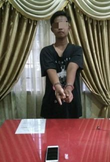 Kantongi Sabu, Remaja Ini Tak Berkutik Ditangkap Polisi