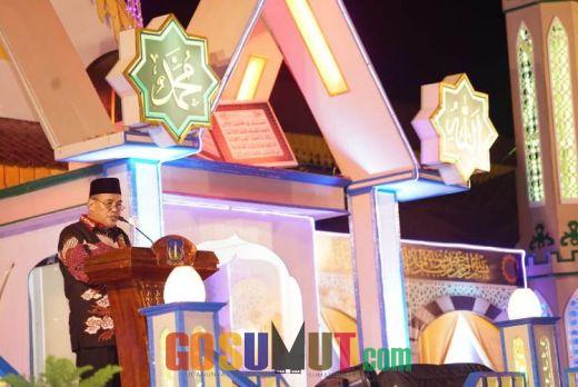 Walikota Umar Zunaidi Buka MTQ ke-51 Dan FSN ke-14 Tingkat Kota Tebing Tinggi