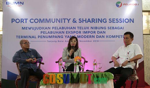 Pelindo 1 Gelar Community and Sharing Session