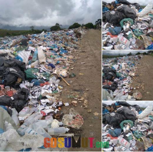 Sampah Medice Berserak di TPA Pintu Bosi Ancam Kesehatan Warga dan Ekosistem