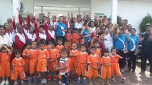 PT Aquafarm Nusantara Beri Bantuan untuk PAUD dan Kaum Lansia di Desa Pardamean Ajibata