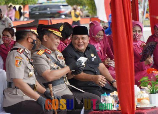 Pelantikan 375 Siswa Bintara SPN Hinai, Bupati Langkat Harap Insan Bhayangkara Menjalani...