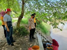 Cuci Baju di Sungai, Seorang Wanita Jatuh dan Tewas Tenggelam