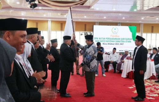 Dilantik Prof KH Said Agil Husin, Asren Nasution Kembali Pimpin IPQAH Sumut