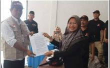 121 Pengawas TPS Pemilu di Kecamatan Bahorok Dilantik