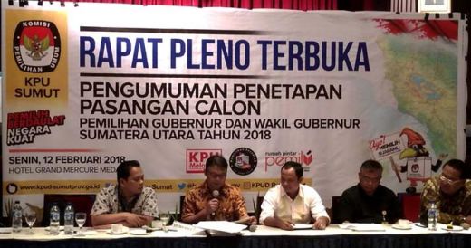 KPU Sumut Bersikukuh Tetap Coret JR Saragih untuk Bertarung di Pilgubsu 2018