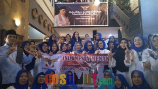 Muslimah Pribumi Bersatu Sumut Khatamkan Al Quran Wujudkan Indonesia Adil dan Makmur