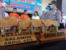 Polres Batubara Tembak 2 Kurir Sabu Asal Aceh, 5 Kg Sabu dalam Karung Salak Disita