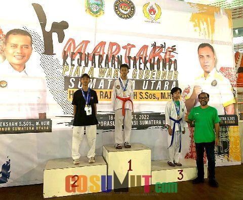 Atlet Taekwondo Simalungun Sabet 13 Medali Emas di Kejuaraan Martabe Championship