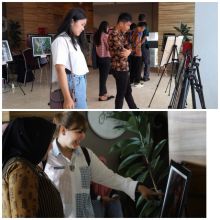 Pengunjung Kepincut Foto Karya Jurnalis Perempuan di Women Photos Exhibition FJPI Sumut