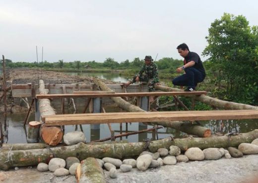 Pembangunan Akses Jalan Sicanang-Belawan sepanjang 14 Meter Sudah 60 Persen