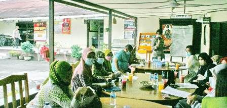 Kapolres Padangsidimpuan Pimpin Rapat Pembentukan Tim Survailence dan Tracing Puskesmas se Padangsidimpuan