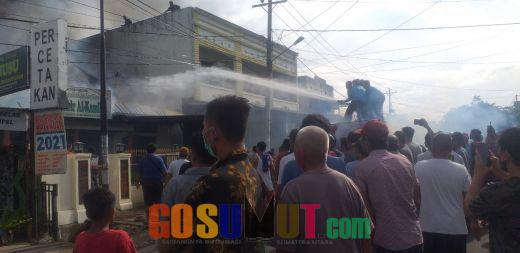 Satu Unit Rumah Ludes Terbakar di Bincar Kota Padangsidimpuan