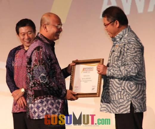 Pemko Medan Peroleh 3 Kategori Penghargaan Indonesia’s Atractiveness 2016